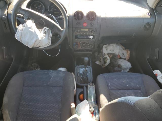 KL1TD56686B567958 - 2006 CHEVROLET AVEO BASE BLUE photo 8