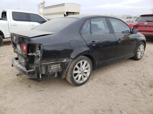 3VWRJ7AJ6AM069484 - 2010 VOLKSWAGEN JETTA WOLFSBURG 黑色 照片 3