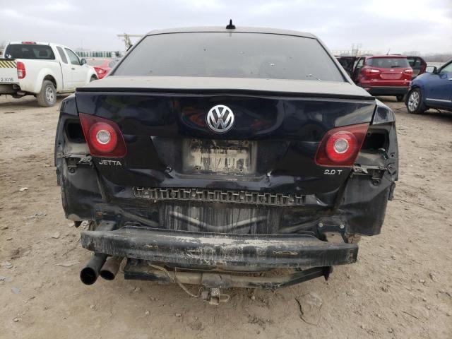 3VWRJ7AJ6AM069484 - 2010 VOLKSWAGEN JETTA WOLFSBURG 黑色 照片 6