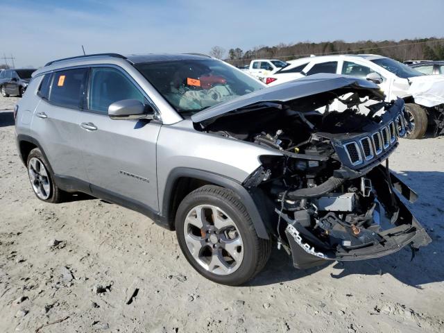 3C4NJCCB6MT573396 - 2021 JEEP COMPASS LIMITED GRAY photo 4