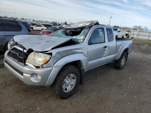 5TETU4GN6AZ740924 - 2010 TOYOTA TACOMA PRERUNNER ACCESS CAB SILVER photo 1