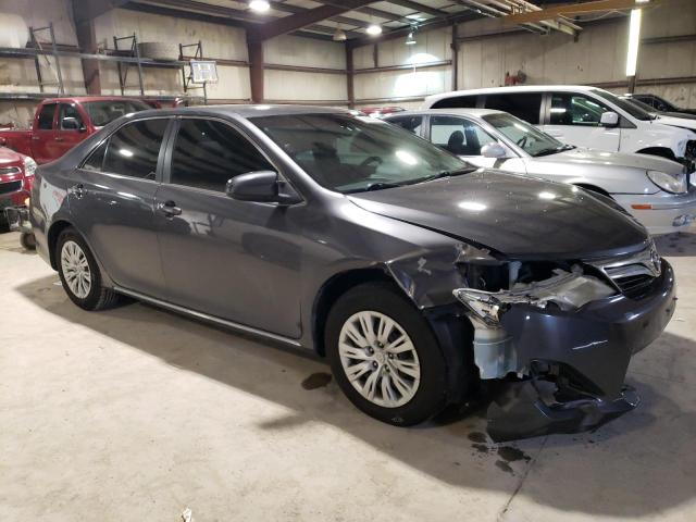 4T4BF1FK5CR220349 - 2012 TOYOTA CAMRY BASE GRAY photo 4