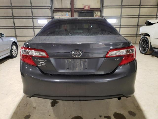 4T4BF1FK5CR220349 - 2012 TOYOTA CAMRY BASE GRAY photo 6