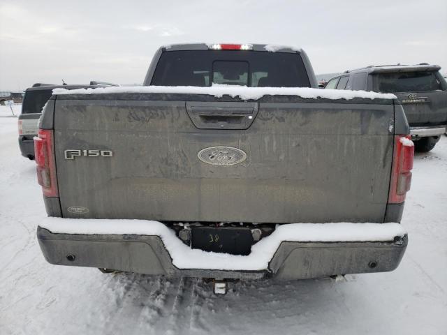 1FTEW1EG0FFA45199 - 2015 FORD F150 SUPER GRAY photo 6