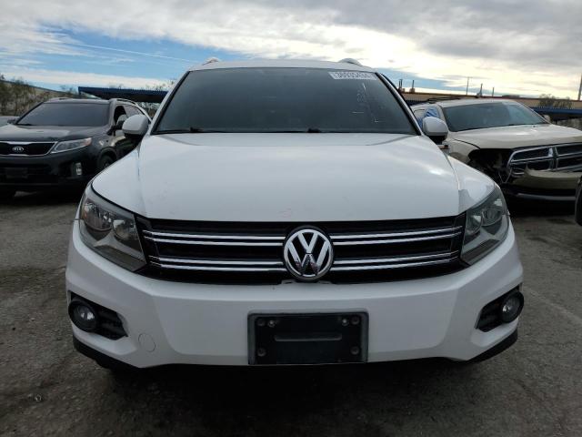 WVGAV7AX4CW530785 - 2012 VOLKSWAGEN TIGUAN S WHITE photo 5