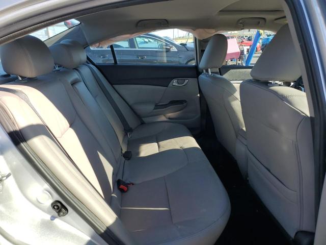 2HGFB2F91FH551405 - 2015 HONDA CIVIC EXL ვერცხლისფერი ფოტო 10