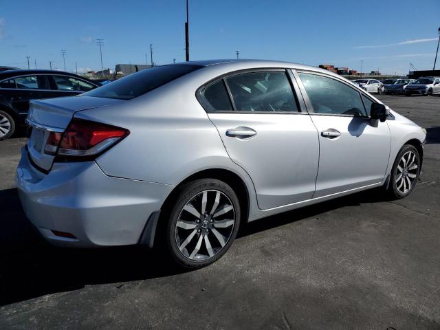 2HGFB2F91FH551405 - 2015 HONDA CIVIC EXL ვერცხლისფერი ფოტო 3
