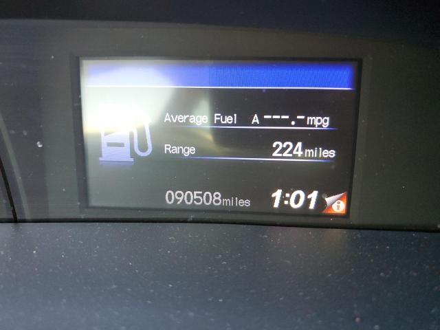 2HGFB2F91FH551405 - 2015 HONDA CIVIC EXL ვერცხლისფერი ფოტო 9