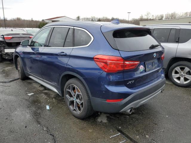 WBXHT3C36J3H31247 - 2018 BMW X1 XDRIVE28I BLUE photo 2