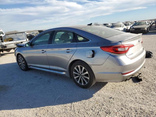 5NPE34AF8GH299449 - 2016 HYUNDAI SONATA SPORT SILVER photo 2