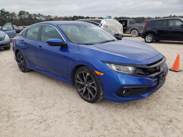 2HGFC2F86MH535590 - 2021 HONDA CIVIC SPORT Blau Foto 4