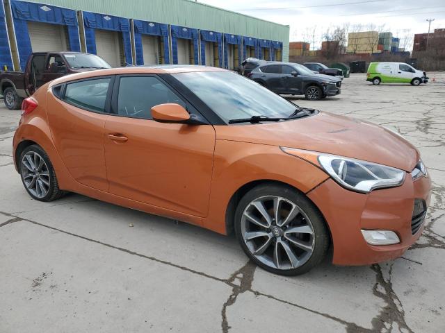 KMHTC6AD5FU231997 - 2015 HYUNDAI VELOSTER ORANGE photo 4