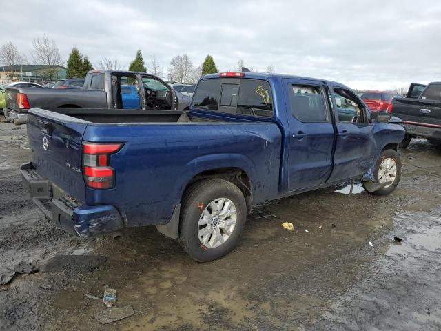 1N6ED1FK4NN606756 - 2022 NISSAN FRONTIER SV BLUE photo 3