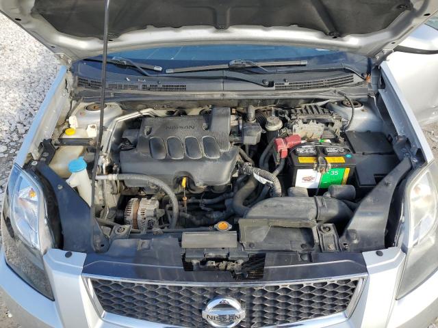 3N1AB6AP3CL621966 - 2012 NISSAN SENTRA 2.0 SILVER photo 11