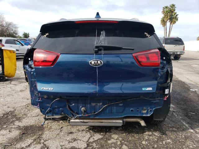 KNDCB3LC4L5451017 - 2020 KIA NIRO LX BLUE photo 6