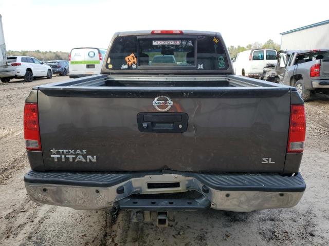 1N6AA0ED4EN500487 - 2014 NISSAN TITAN S BROWN photo 6