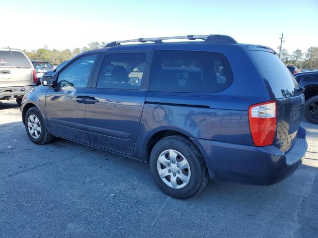 KNDMB233666093027 - 2006 KIA SEDONA EX BLUE photo 2