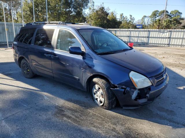 KNDMB233666093027 - 2006 KIA SEDONA EX BLUE photo 4