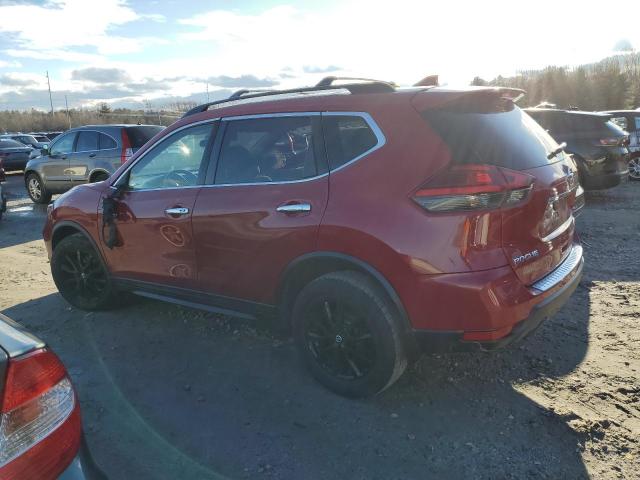 5N1AT2MVXHC800503 - 2017 NISSAN ROGUE SV RED photo 2