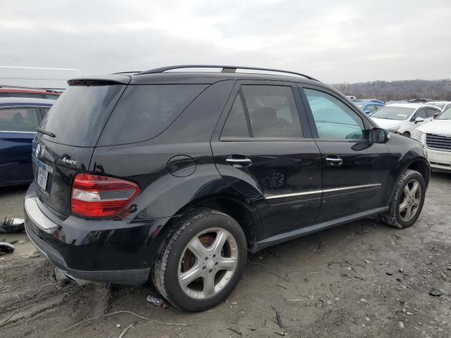 4JGBB86EX8A331223 - 2008 MERCEDES-BENZ ML 350 BLACK photo 3