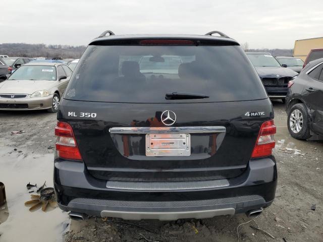 4JGBB86EX8A331223 - 2008 MERCEDES-BENZ ML 350 BLACK photo 6