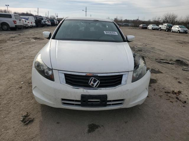 1HGCP2F37AA075166 - 2010 HONDA ACCORD LX WHITE photo 5