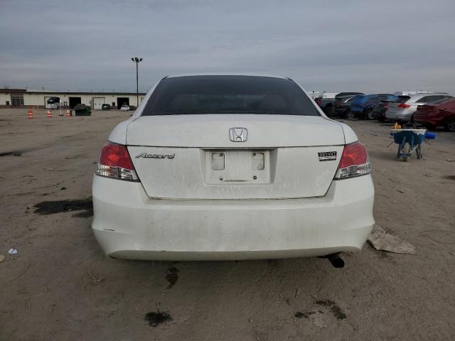 1HGCP2F37AA075166 - 2010 HONDA ACCORD LX WHITE photo 6