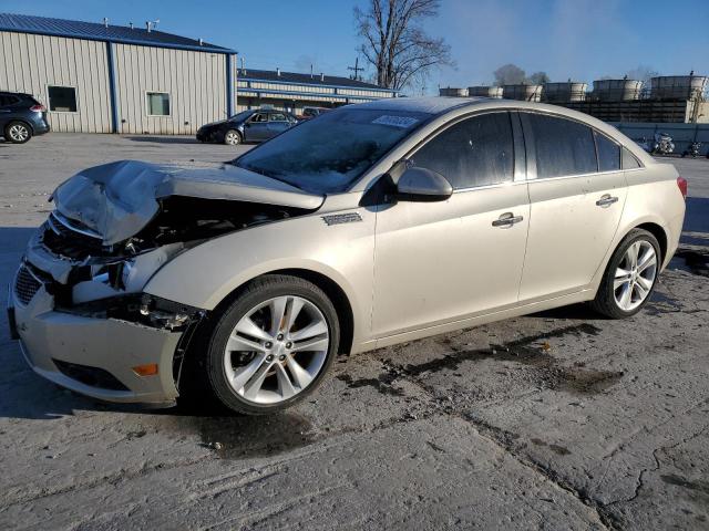 1G1PG5SB7D7145936 - 2013 CHEVROLET CRUZE LTZ CREAM photo 1