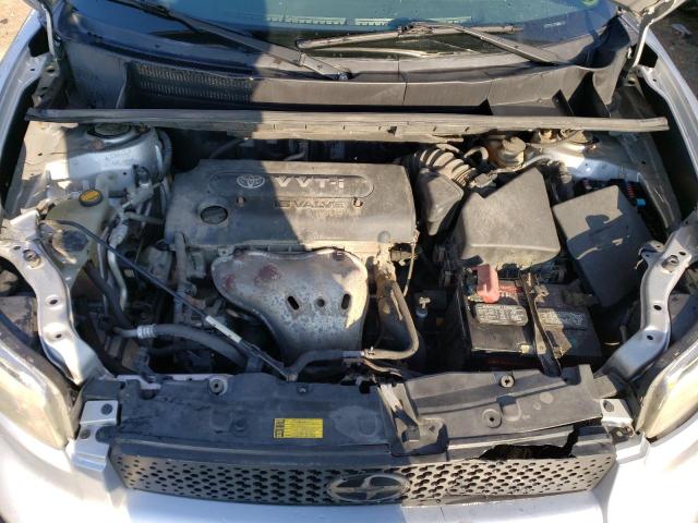 JTLKE50EX81025209 - 2008 TOYOTA SCION XB SILVER photo 12