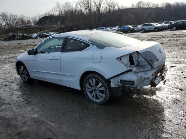 1HGCS1B80BA001955 - 2011 HONDA ACCORD EXL WHITE photo 2