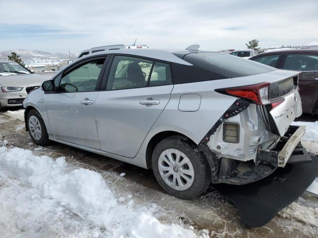 JTDKARFU2L3113097 - 2020 TOYOTA PRIUS L SILVER photo 2