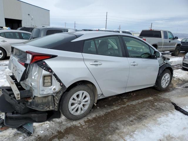 JTDKARFU2L3113097 - 2020 TOYOTA PRIUS L SILVER photo 3