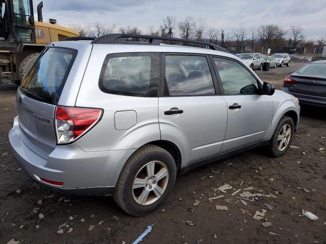 JF2SH6BC5AH772476 - 2010 SUBARU FORESTER XS Gümüş fotoğraf 3