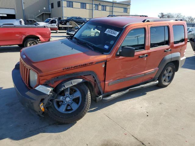 1J4PN3GK9AW158239 - 2010 JEEP LIBERTY RENEGADE ORANGE photo 1