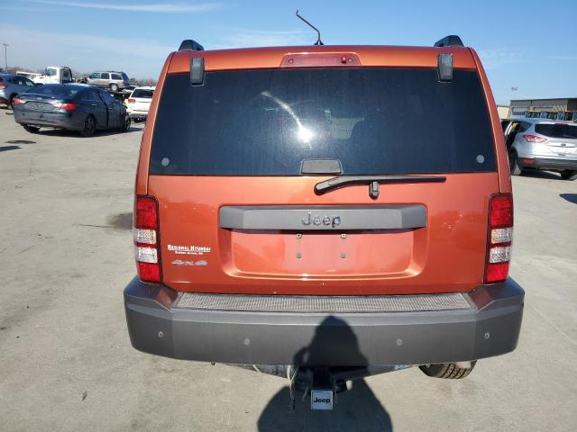 1J4PN3GK9AW158239 - 2010 JEEP LIBERTY RENEGADE ORANGE photo 6