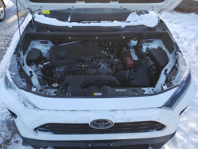 2T3H1RFV7MC122414 - 2021 TOYOTA RAV4 LE WHITE photo 12