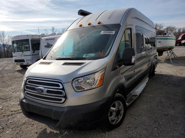 1FDRU4XG2KKA16810 - 2019 FORD TRANSIT T-350 HD SILVER photo 1