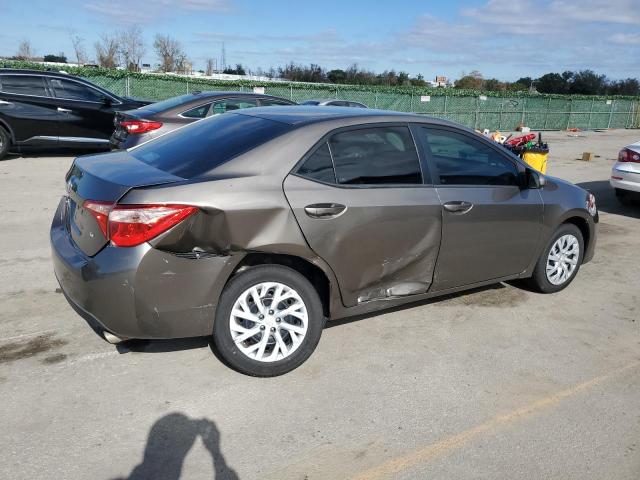 5YFBURHE6KP856820 - 2019 TOYOTA COROLLA L GRAY photo 3