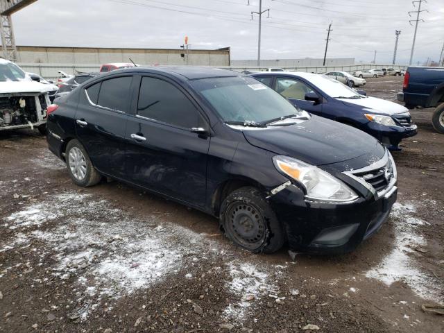 3N1CN7AP5KL824331 - 2019 NISSAN VERSA S BLACK photo 4