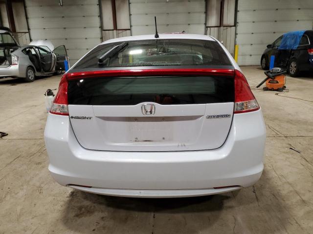 JHMZE2H71AS000051 - 2010 HONDA INSIGHT EX WHITE photo 6