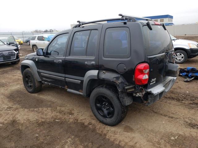 1J4GL48K86W272850 - 2006 JEEP LIBERTY SPORT BLACK photo 2