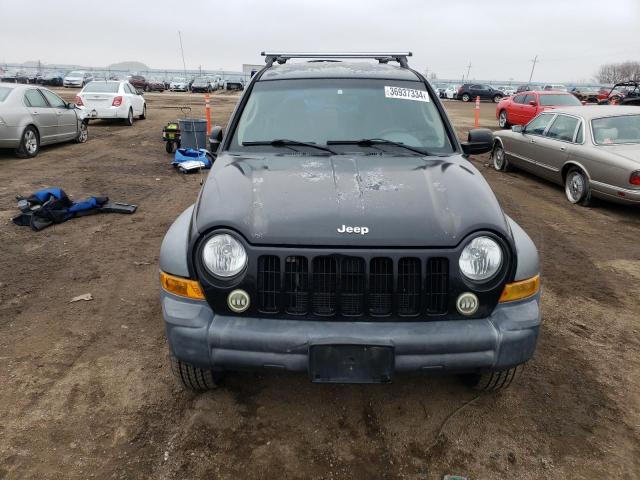 1J4GL48K86W272850 - 2006 JEEP LIBERTY SPORT BLACK photo 5