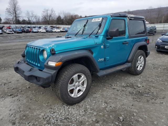 1C4GJXAG7LW188212 - 2020 JEEP WRANGLER SPORT BLUE photo 1