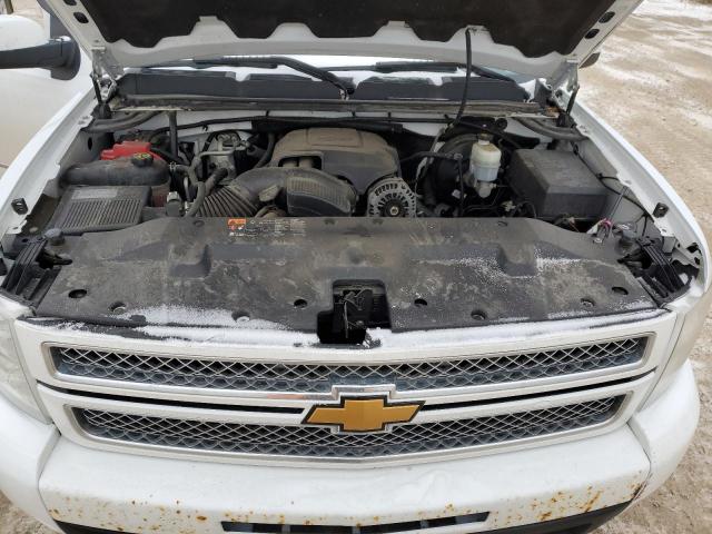 3GCPKTE73DG364107 - 2013 CHEVROLET SILVERADO K1500 LTZ WHITE photo 11