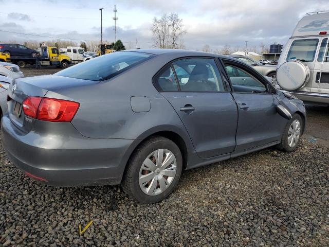 3VWDP7AJ4CM073111 - 2012 VOLKSWAGEN JETTA SE GRAY photo 3