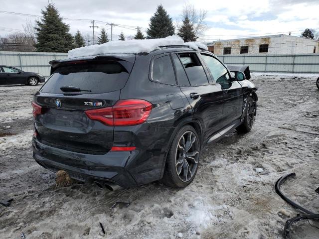 5YMTS0C00LLT10016 - 2020 BMW X3 M COMPETITION შავი ფოტო 3