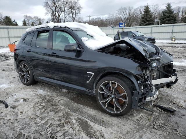 5YMTS0C00LLT10016 - 2020 BMW X3 M COMPETITION შავი ფოტო 4
