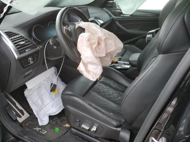 5YMTS0C00LLT10016 - 2020 BMW X3 M COMPETITION შავი ფოტო 7