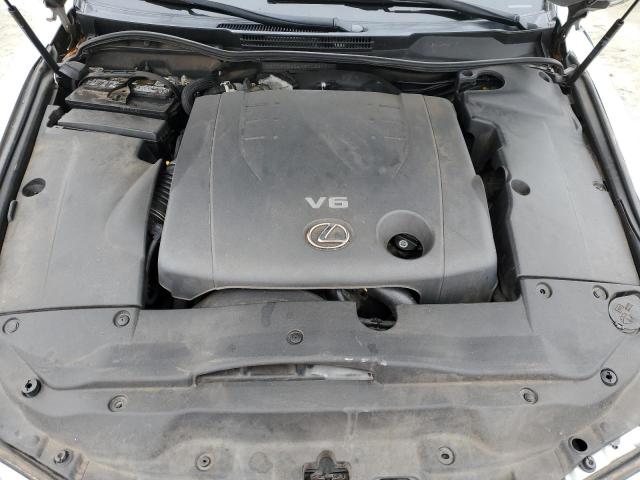 JTHBK262865016240 - 2006 LEXUS IS 250 SILVER photo 11