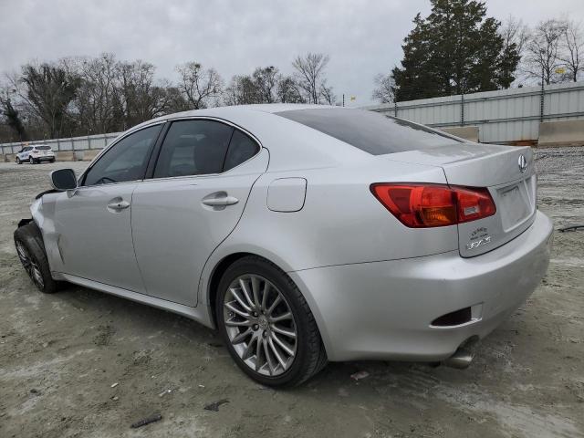 JTHBK262865016240 - 2006 LEXUS IS 250 SILVER photo 2